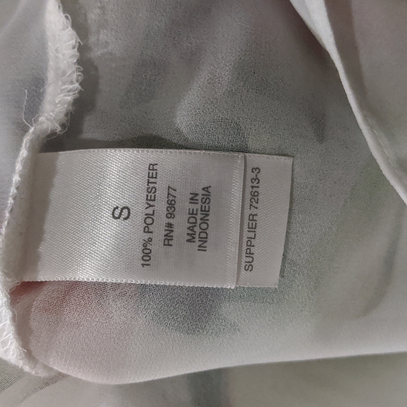 BISOU BISOU Sheer Floral Swing Tank Top - Picture 7 of 8